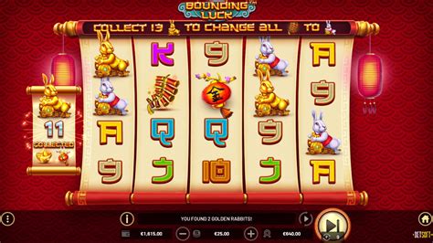 Bounding Luck Online slot by Betsoft .
